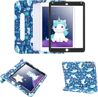 HDE Shockproof Case with Built-in Screen Protector for iPad 9.7" 2017/2018