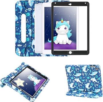 HDE Shockproof Case with Built-in Screen Protector for iPad 9.7" 2017/2018