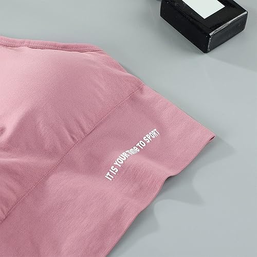 Miniatura 7 de Maternity Sleep Bra Athletic Tops Women Tank Top FTM Lace Tank Bra Back Support Posture Large Breast Bras for Women V