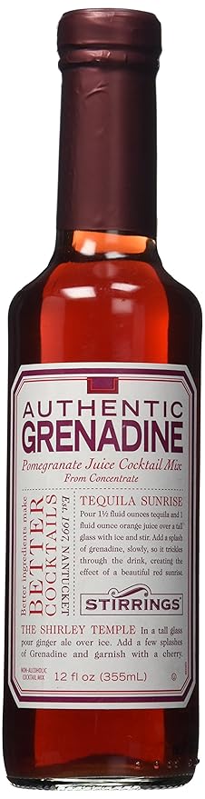 Stirrings Authentic Grenadine Syrup - 12 oz