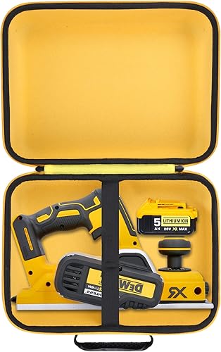 khanka Reemplazo de carcasa rígida para cepilladora sin escobillas DEWALT DCP580B 20V MAX