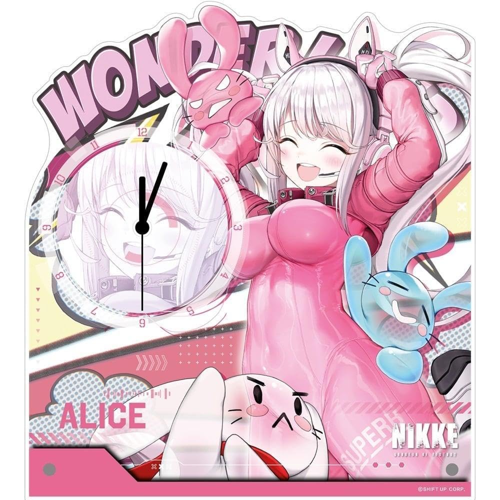 Amazon.co.jp: 勝利の女神:N I K K E アクリル製 置時計 アリス