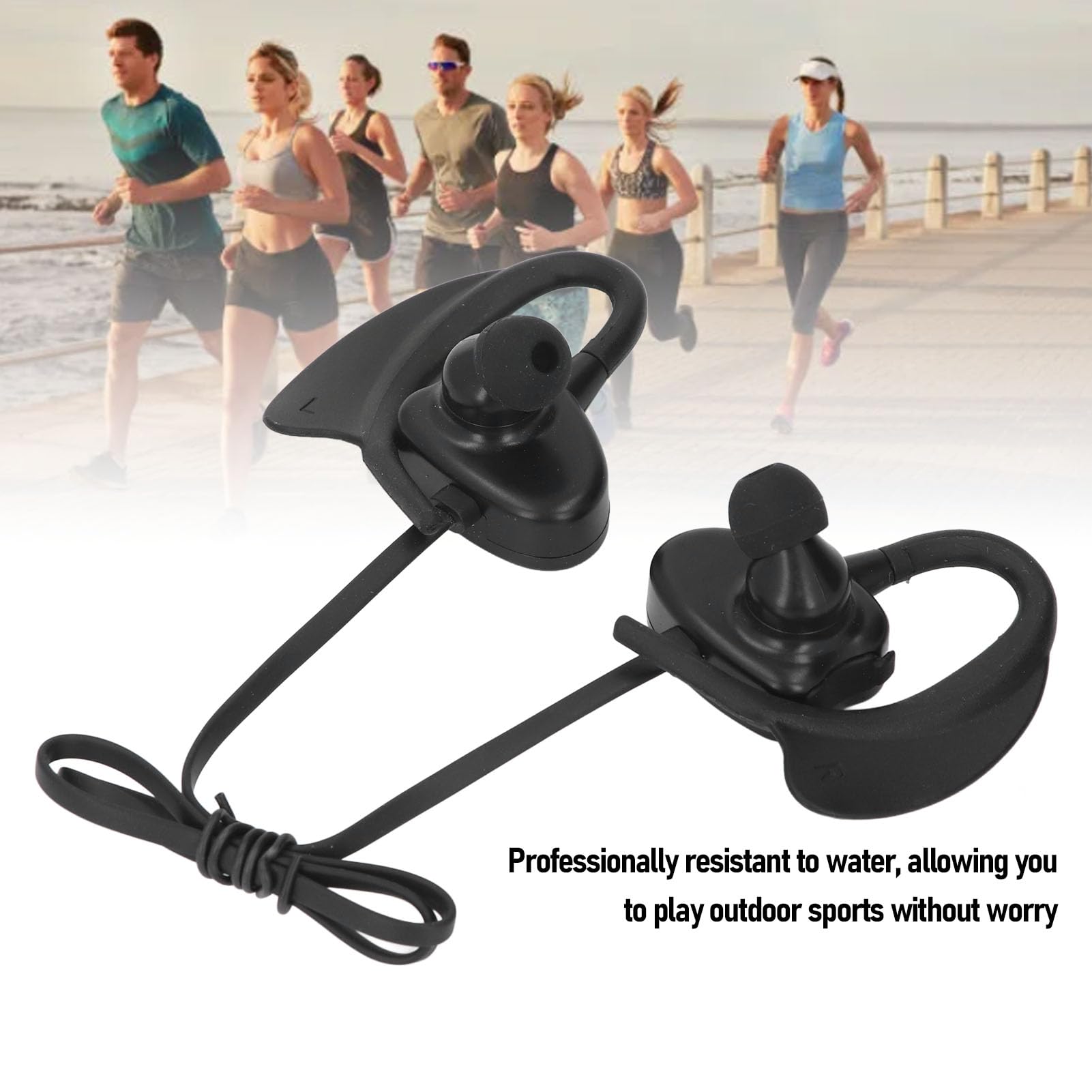 Słuchawki Bluetooth, Wodoodporne Słuchawki IPX8 do Pływania, Pływania w Uszy Wbudowane w pamięć 32 GB, Redukcja Hałasu, Dopasowanie do Sportu, Treningów, Biegania