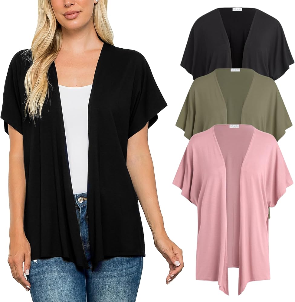 トップス 2023SS SIIILON short cardigan Amazon.com: Womens Short Cardigans Solid Color Sweater Women