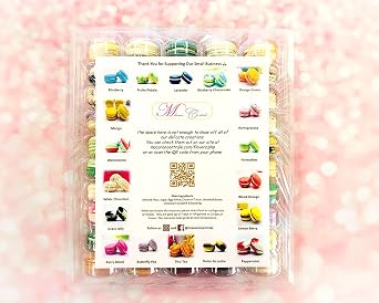 Surprise me 50 Pack | 50 Flavor Assortments Gluten Free French Macarons