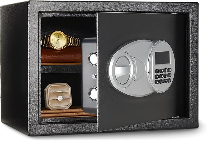 Amazon Basics Steel Security Safe with Electronic Keypad