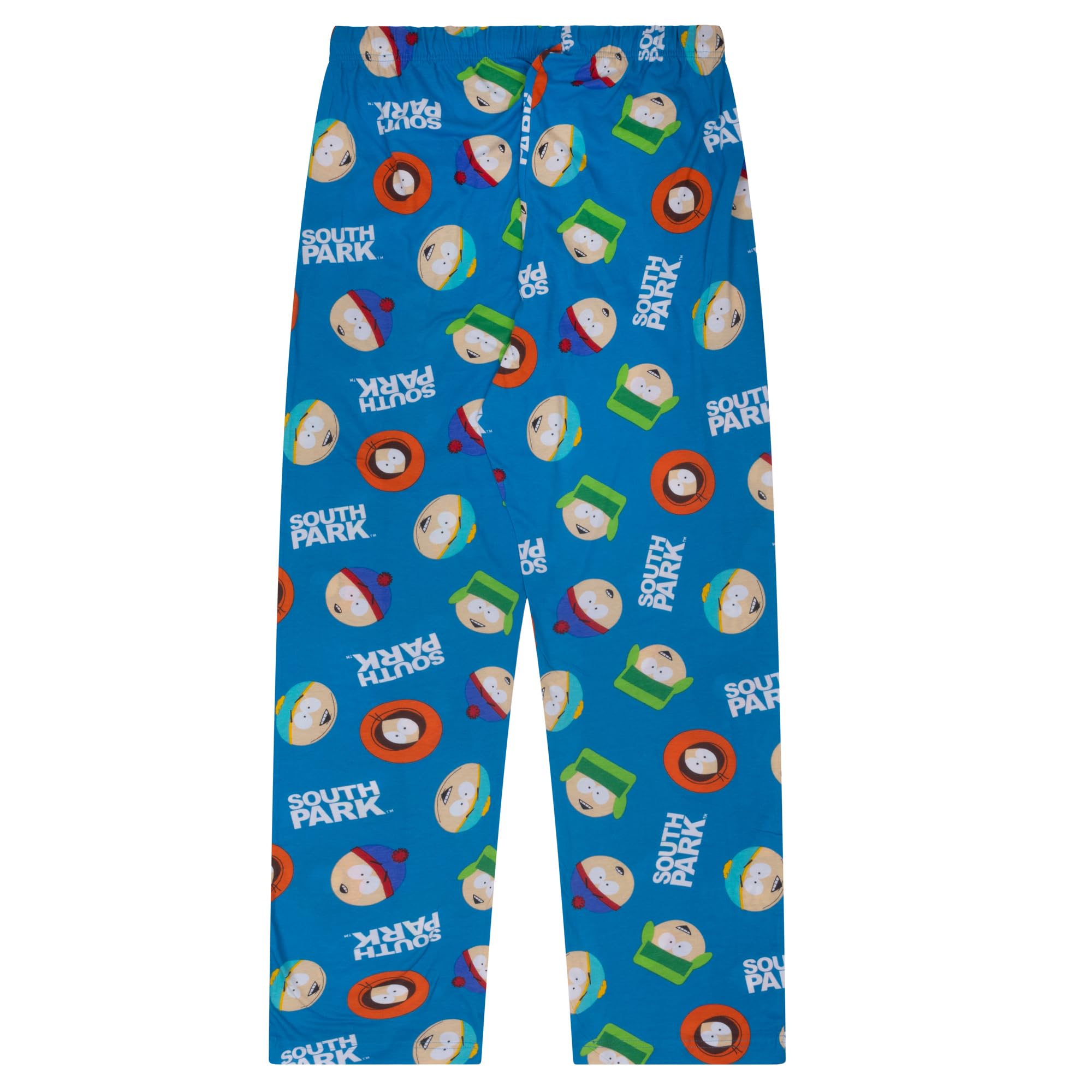 South Park 100% Cotone Pantaloni Pigiama da Uomo, Blu
