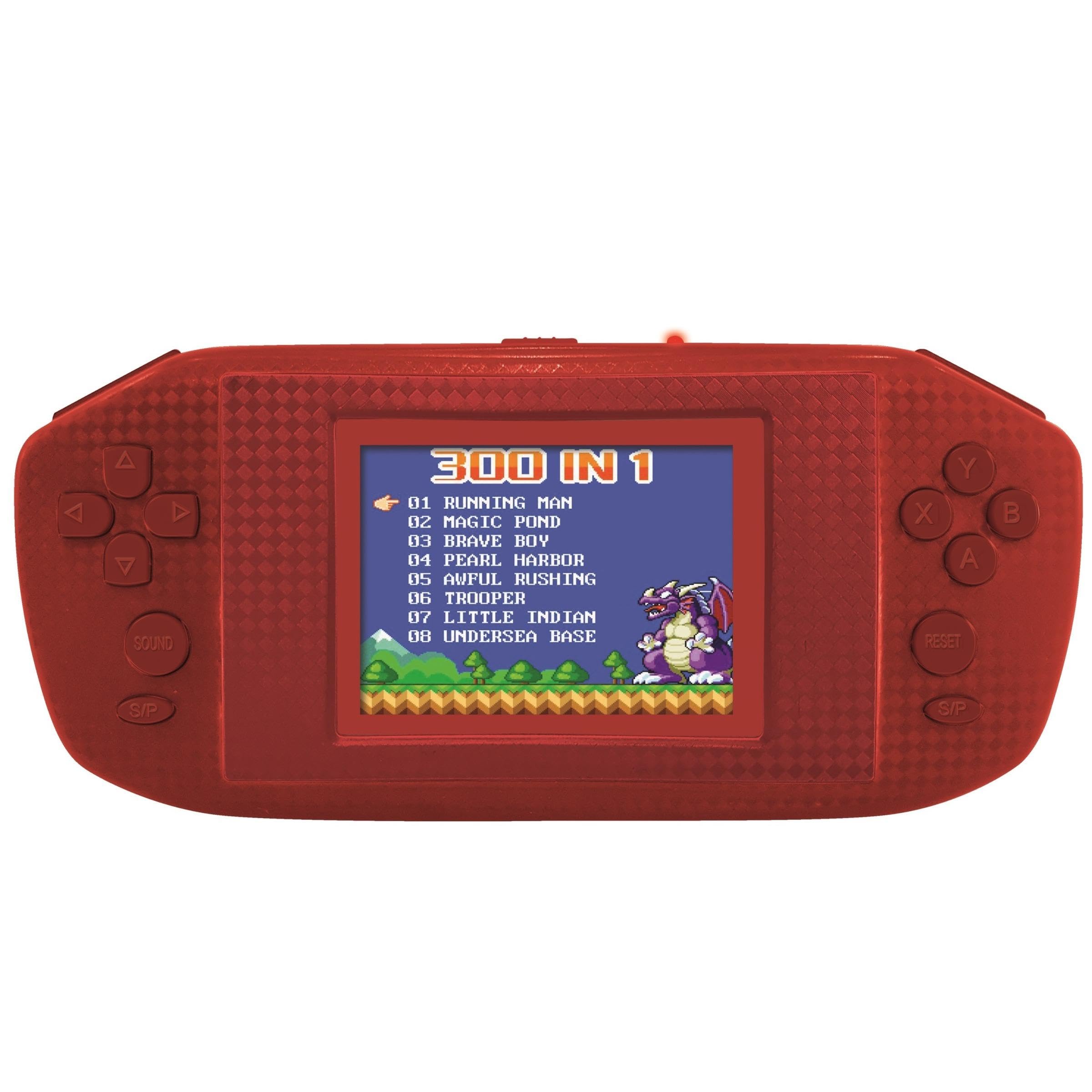 LEXiBOOK Console de Jeu vidéo 300 - Rouge