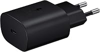 Samsung 25W USB-C Gyorstöltő Adapter Fekete - Eredeti Töltő Kábel Nélkül - (25W) EU, black 3