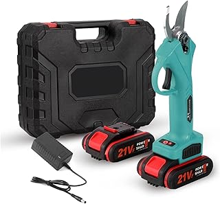 Tesoura De Poda EléTrica, Tesoura de poda elétrica portátil sem fio, recarregável, movida a bateria, podadora de galho de árvore, tesoura de jardim, 25 mm de diâmetro de corte, Motosserras EléTricas