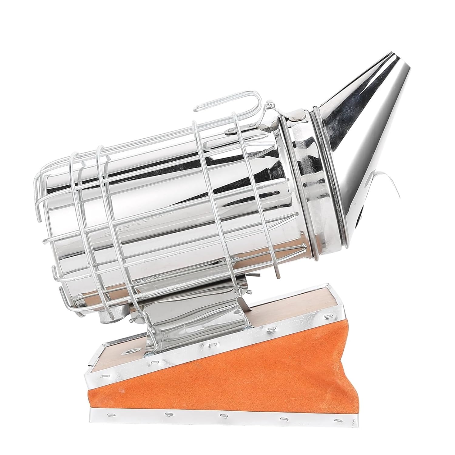 Beekeeping, Beekeeping Misting Device, Made of Cowhide and Stainless Steel, with A Protective Cover, Bee Equipment,for Beekeepers