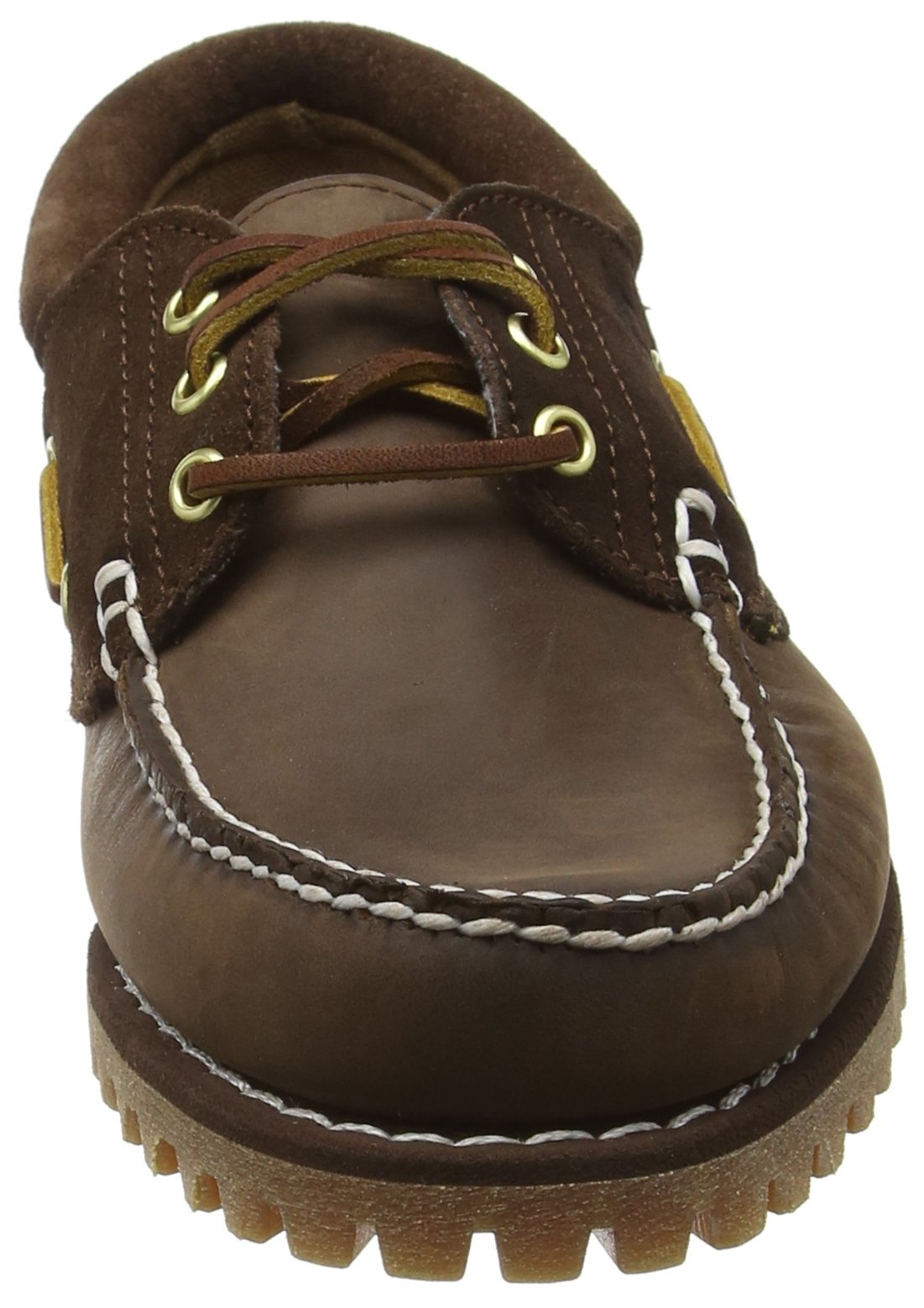 Boat Herren beige Leder Bootsschuhe Sneakers NEU