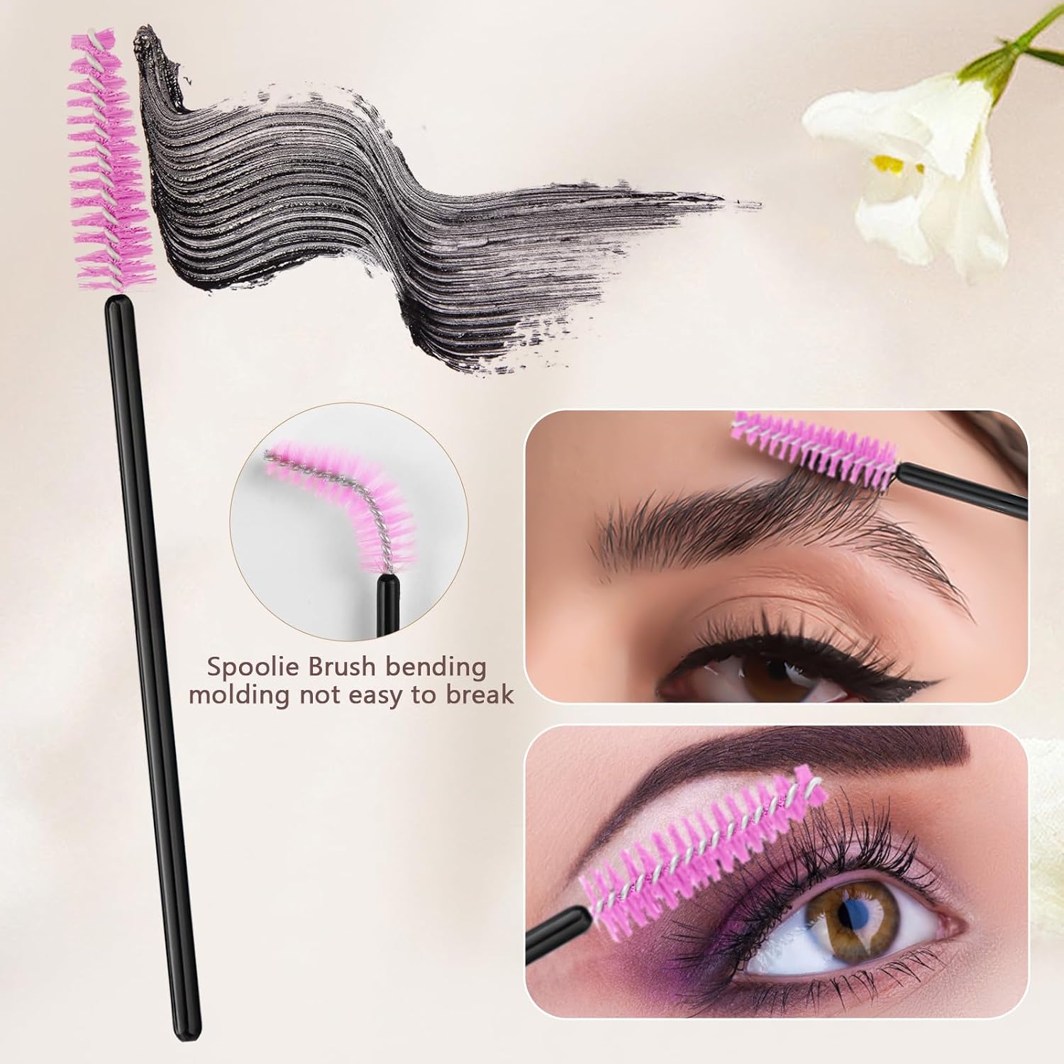 5-in-1 Eyebrow Trimming Kit, 2 Razors, Scissors & Spoolie