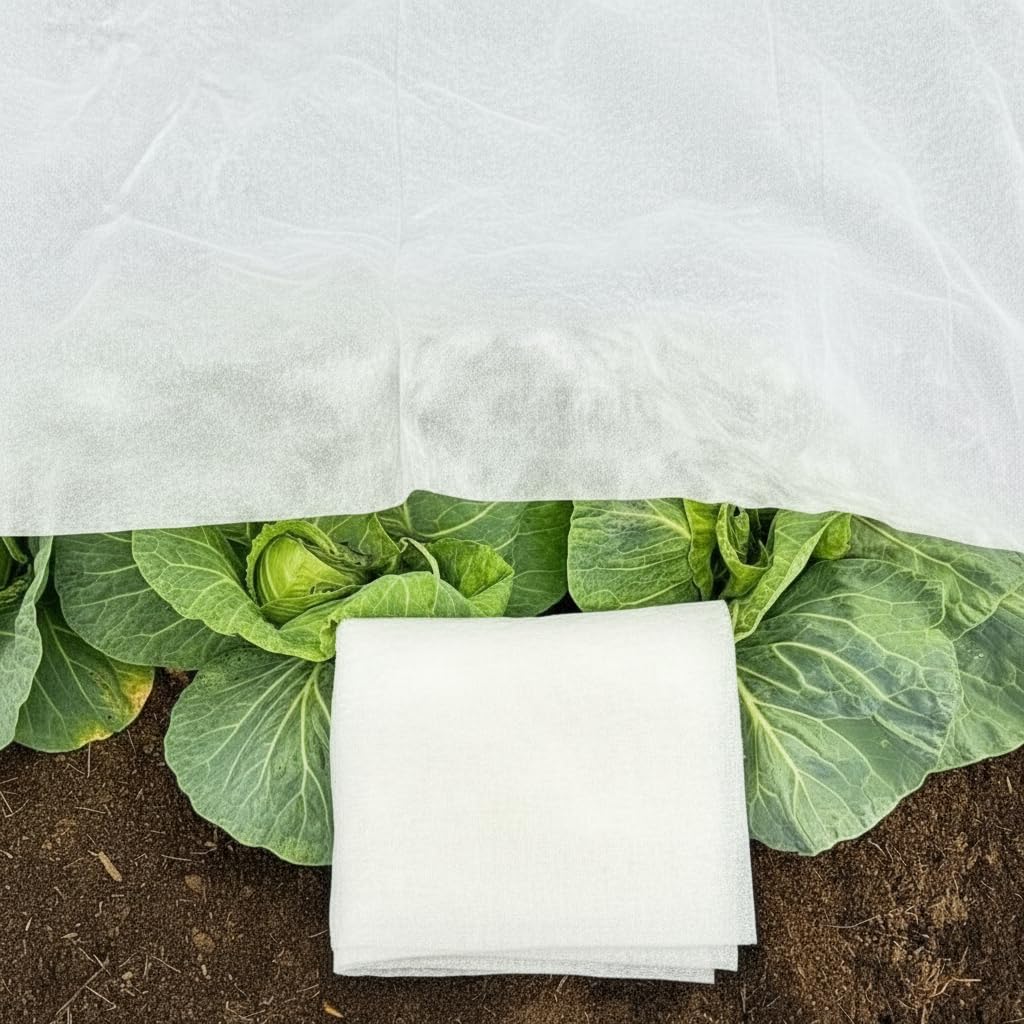 Biofleece - Biodegradable Frost Protection Netting For Plants - 30Gsm / 2 M X 5 M Gardening Naturally