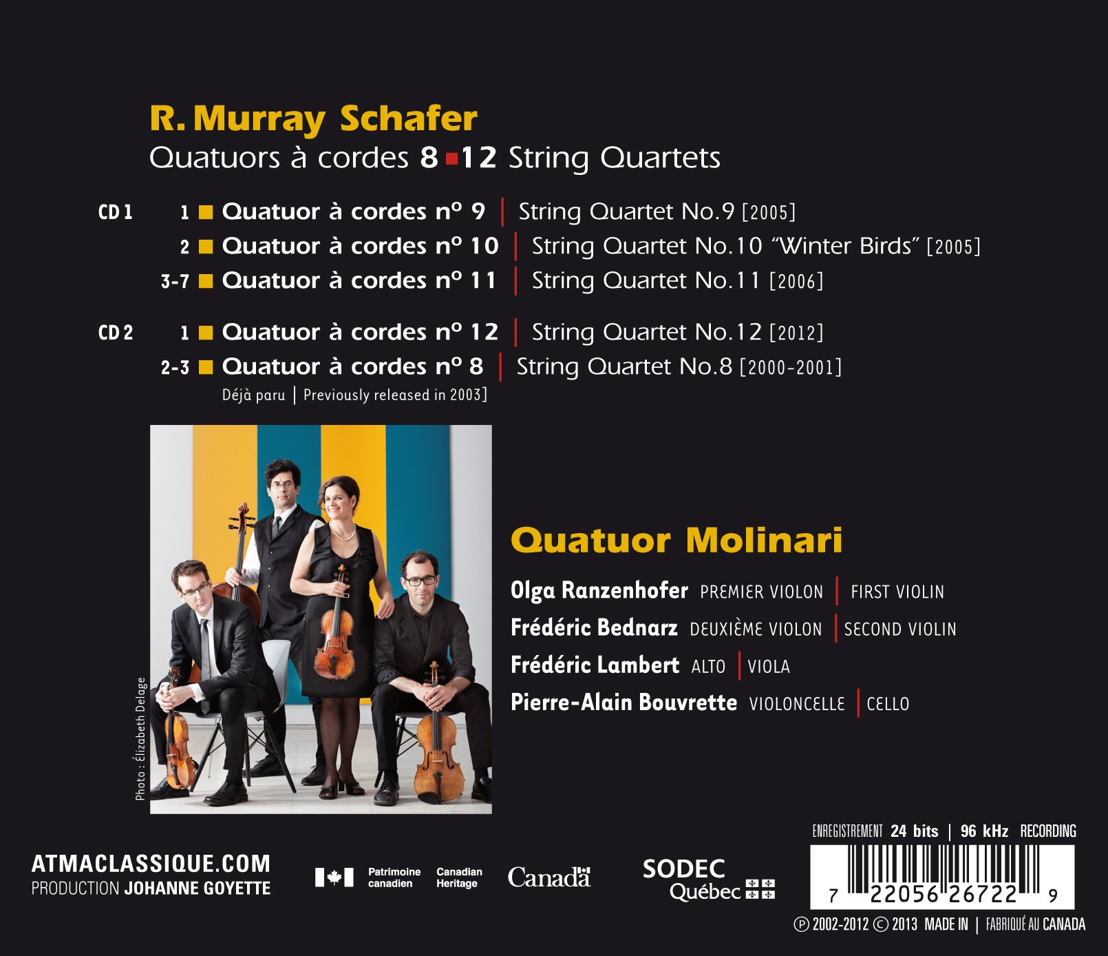 12 String Quartets