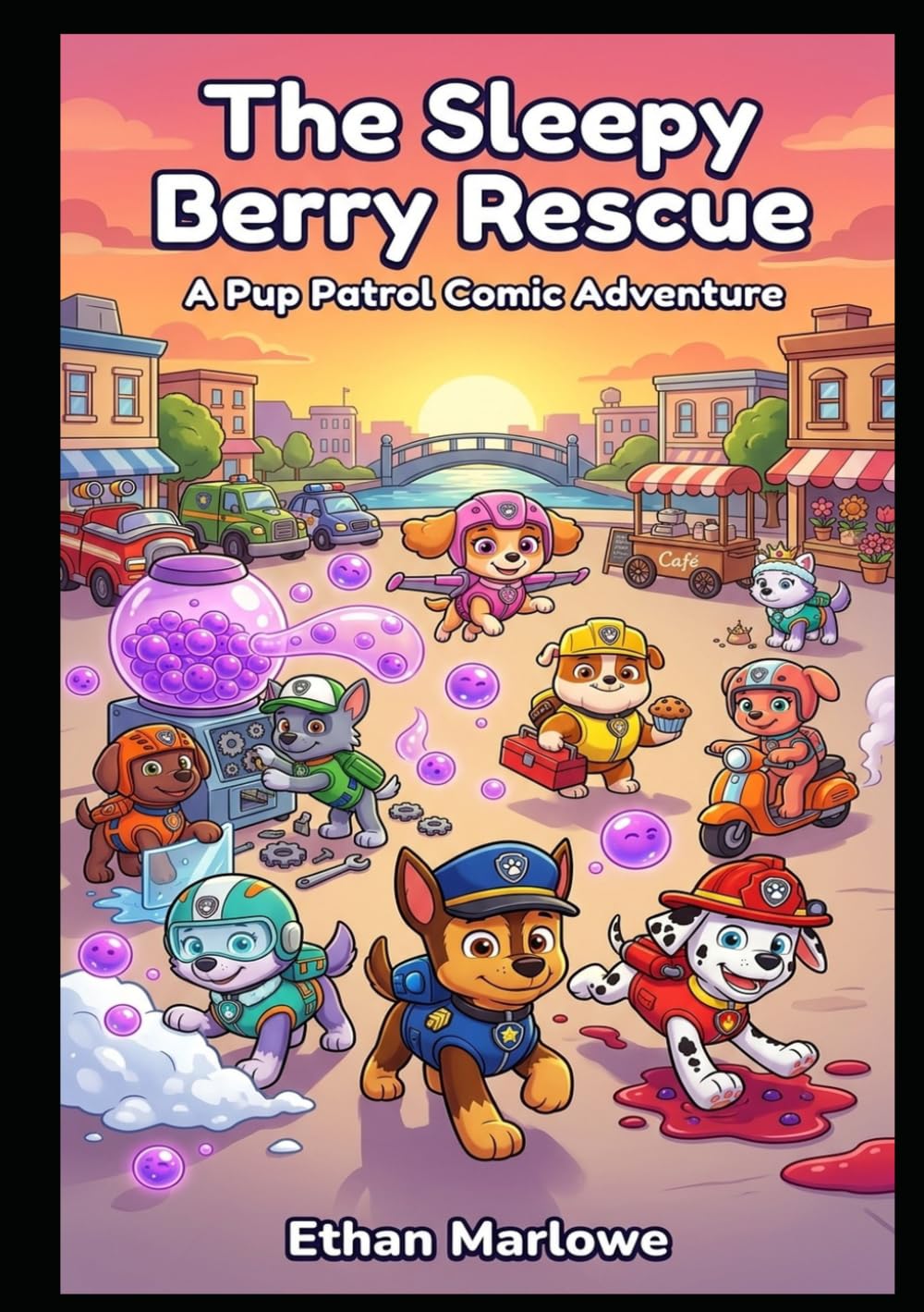The Sleepy Berry Rescue: A Pup Patrol Comic Adventure