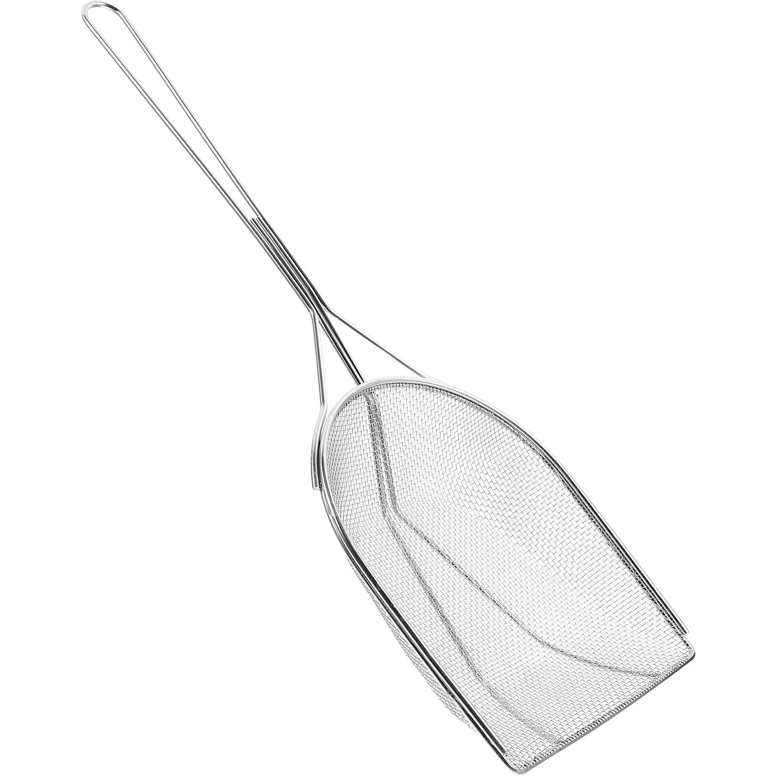 Pala sustrato de acero inoxidable para eliminar excrementos sin desperdiciar arena fina