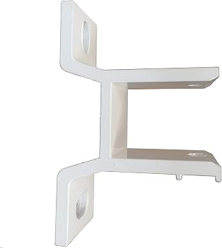ALEKO Awning Wall Mounting Bracket for Retractable Awning | White Replacement |HBRAWNING