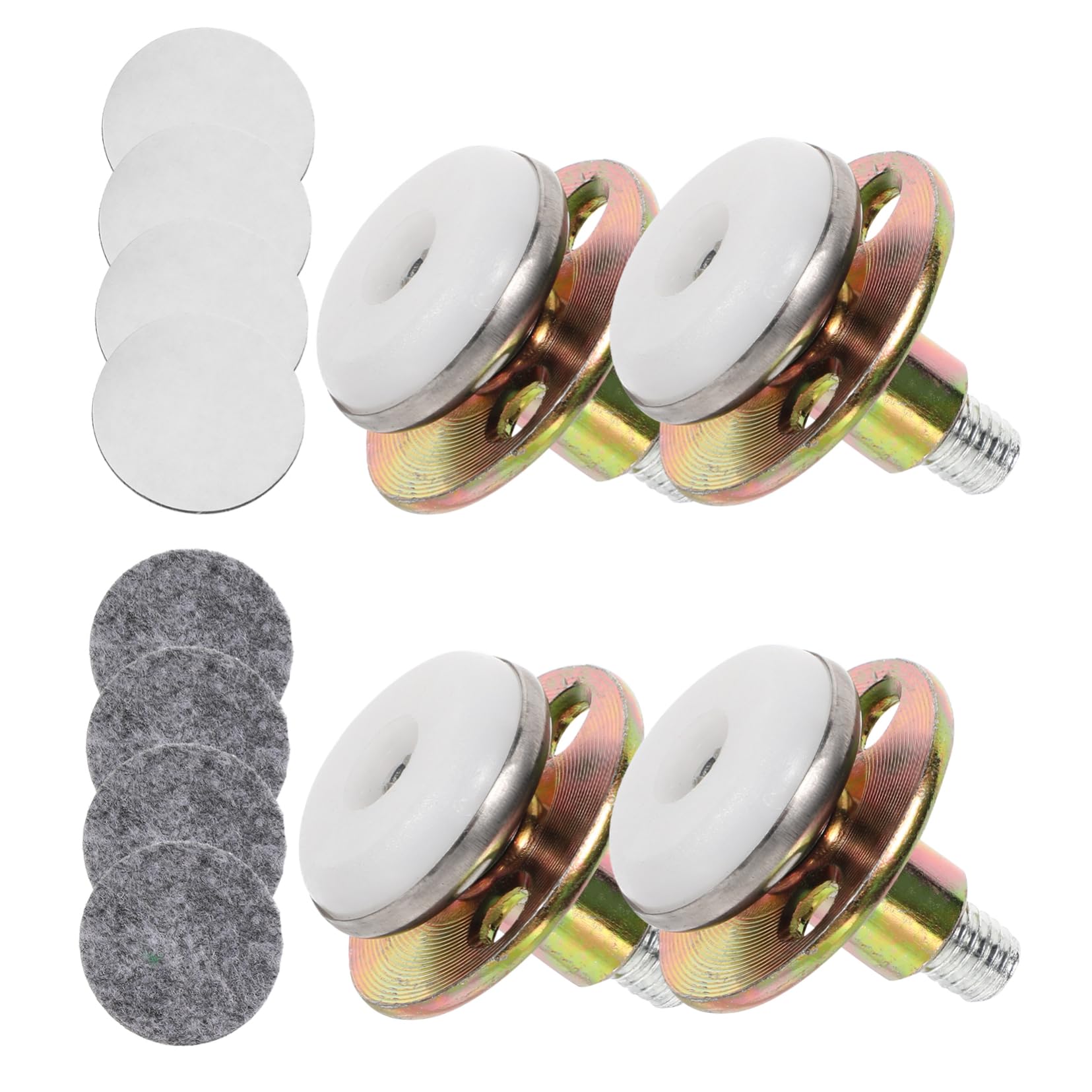 Niveladores de muebles ajustables UKCOCO para somier y soporte de cabecero metálico 1