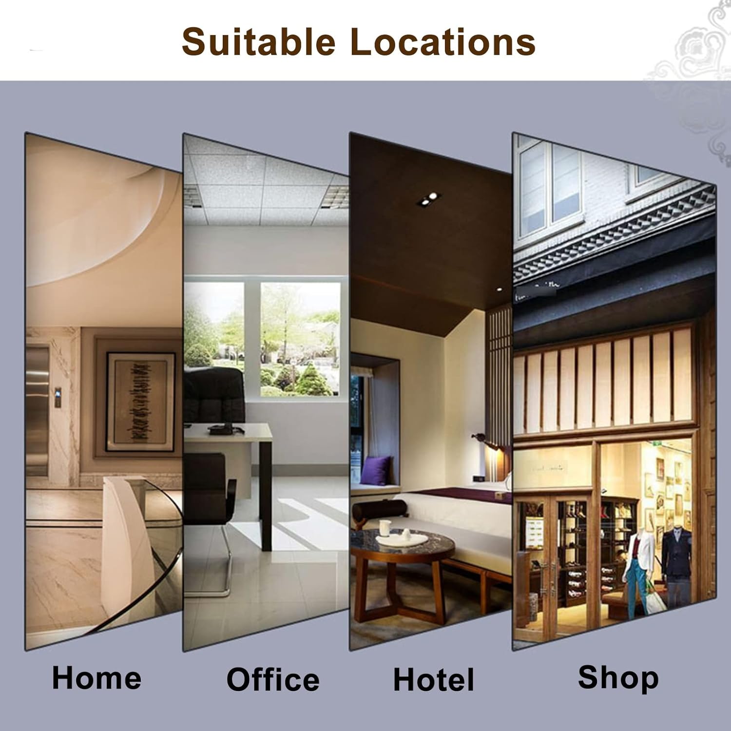 Sliding Glass Shower Kitchen Barn Door Handle Set Easy to Install 31.5 Inch Entry Door Handles (80cm)