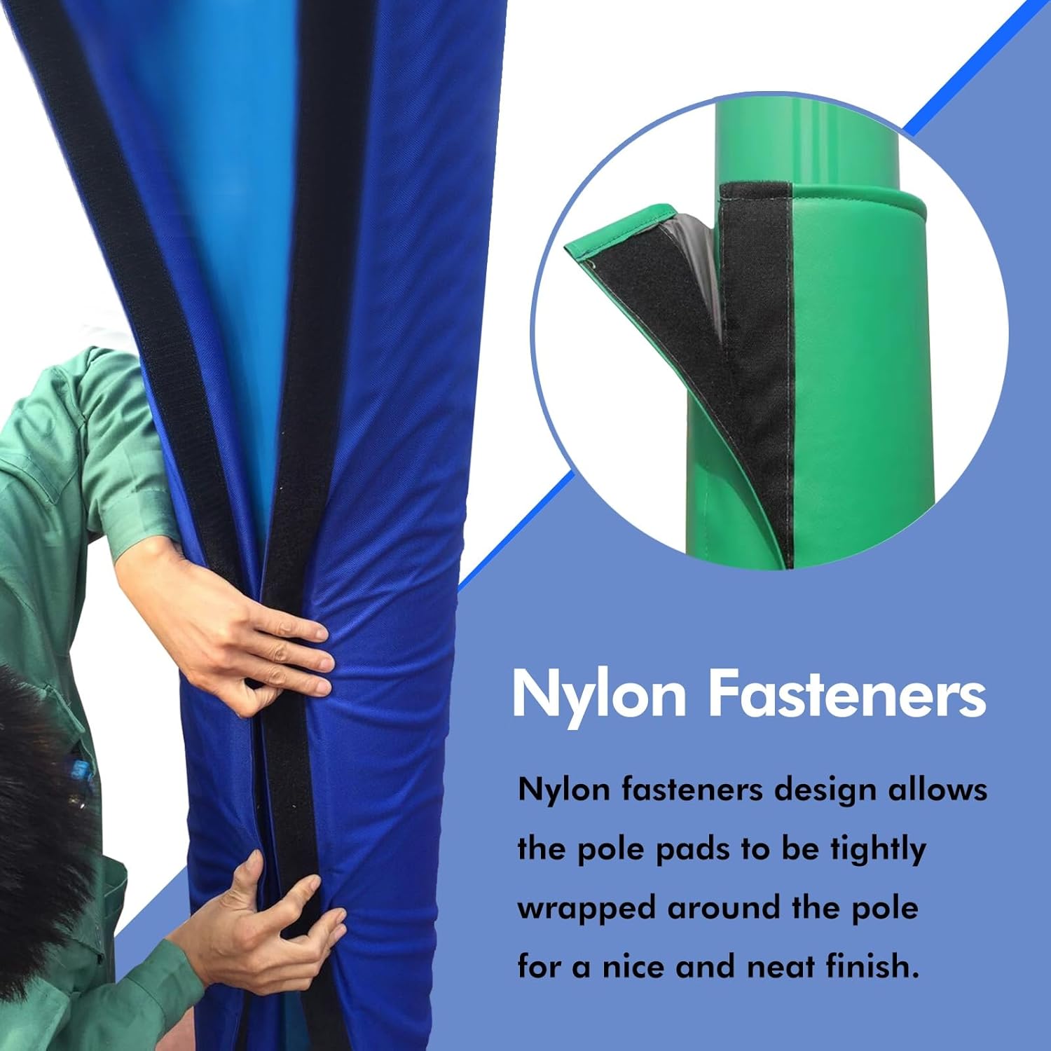 Basketball Pole Protector Pad, All-Weather Foam Padding for Metal Concrete Columns, Outdoor Basketball Hoop Post Pads