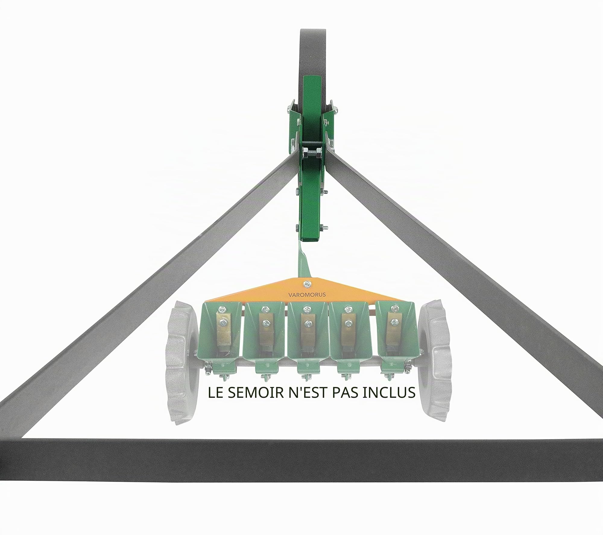 Varomorus Cultivateur de Roue Haute en Acier autonettoyant, Outil de Jardinage modulaire pour Jardinage