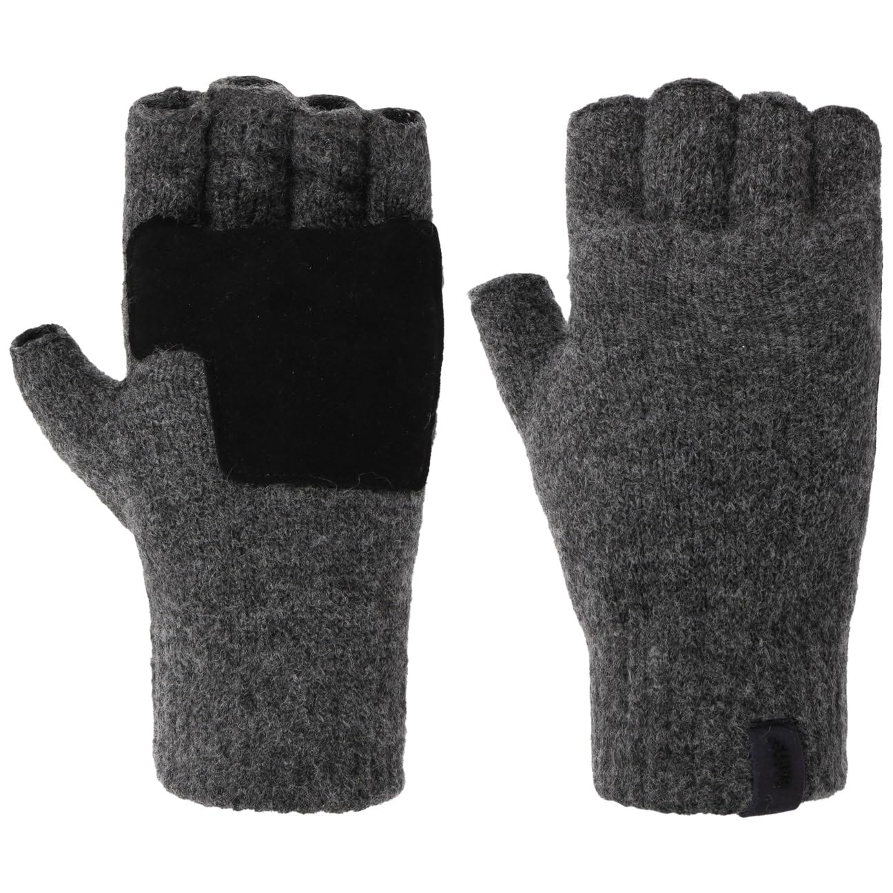 Barts Men's Anthracite Banxs Fingerless Gloves By