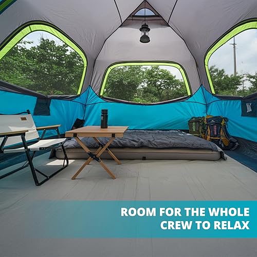 Miniatura 2 de CAMEL CROWN Tiendas de campaña instantáneas para acampar 4-6 personas, impermeable, fácil instalación, se instala en 60 segundos, tiendas de campaña
