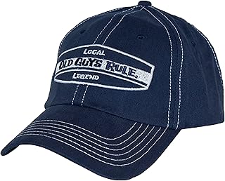 Men's Baseball Cap, Local Legend - Funny Novelty Hat, Birthday Holiday Gift for Dad, Grandpa, Husband (Navy)