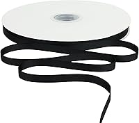 Vista 13 de Cinta de grogrén de musgo de 3/8 pulgadas a granel de 100 yardas, rollo de cinta fina verde oscuro para manualidades, cinta de tela sólida