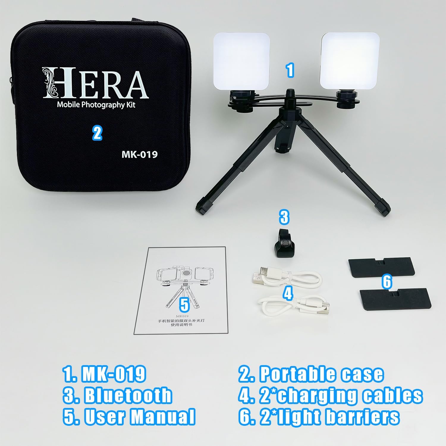 MK 019 - Intraoral Dental Photography LED Light MK019 Oral Filling Lamp for Dentist Colorimetry Photo Flashlight for Dentistry