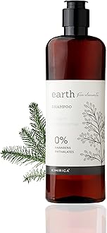 Kimirica Earth Balsam and Frankincense Shampoo made with Naturally Derived Extracts for All Hair Types, 100% Vegan, Paraben and SLS Free for Men and Women (290ml|Pack of 1)