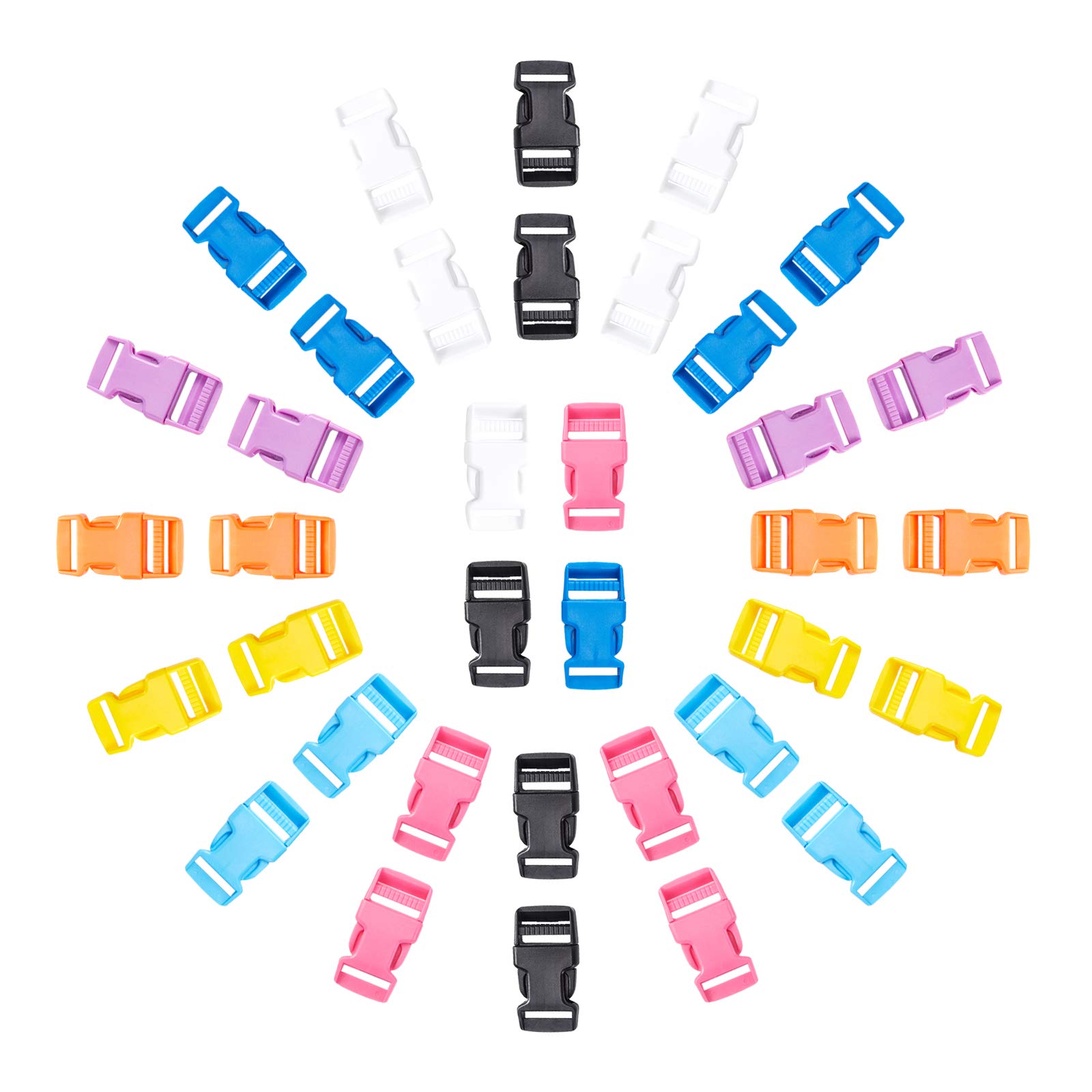 Plastic Buckle Replacement Quick Release – Color Plastic Buckles 1 Inch (25mm)