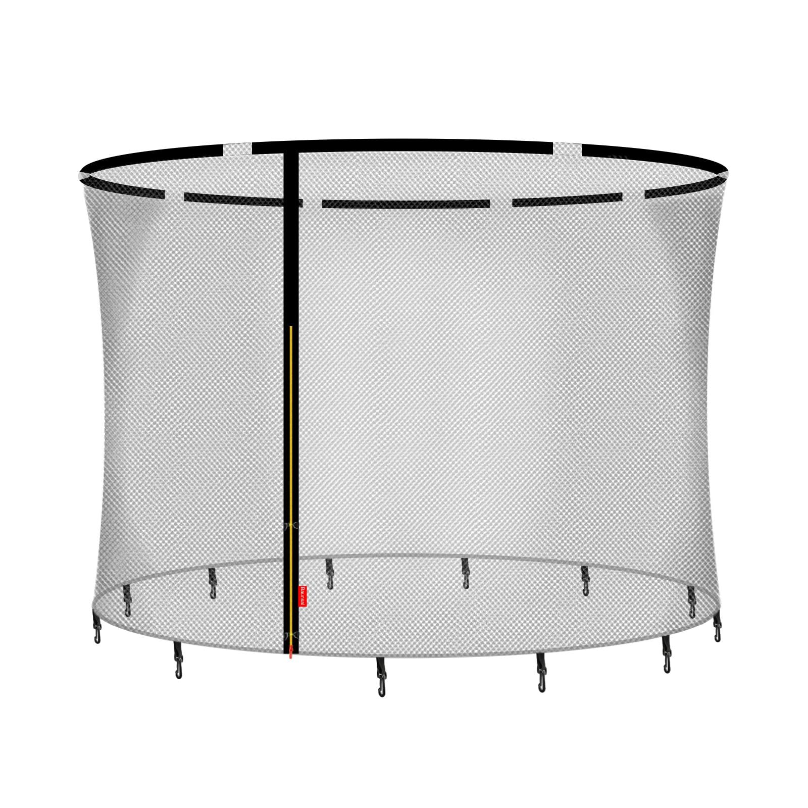 Trampolin Sicherheitsnetz Ø 183 185 244 250 275 277 300 305 335 337 366 370 396 400 427 430 457 460 487 490 (FGOS) Ersatzteile Netz Schutznetz Ersatznetz Gartentrampolin Outdoor