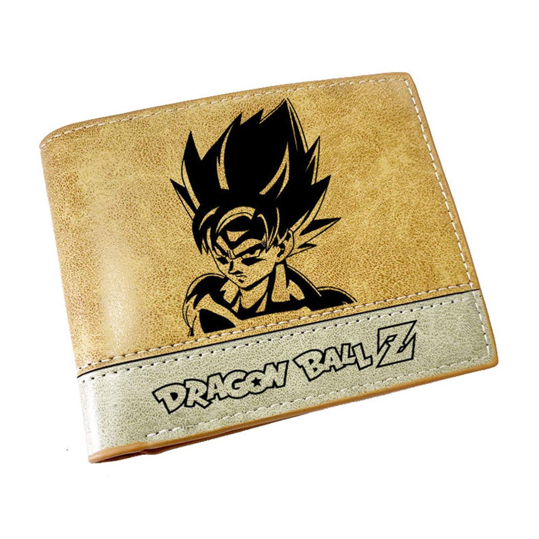 Dragon Ball Anime Artificial Leather Wallet Short Purse Bifold Card Holder for Men / 8
