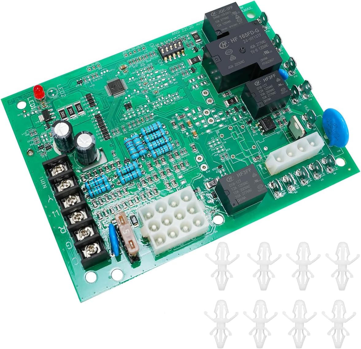 50A65-475 Furnace Control Circuit Board Compatible with Trane White-Rodgers and American Standard Furnaces, Replacement for 50A65-5165 50A65-475 50A65-474 50A65-476 CNT03798 D341213P01 D341396P01