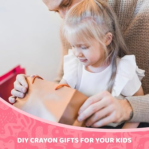 Miniatura 7 de Paquete de 2 moldes de silicona 3D, moldes de crayones de silicona aptos para horno, moldes de crayones de temática animal rosa y gris para crayones