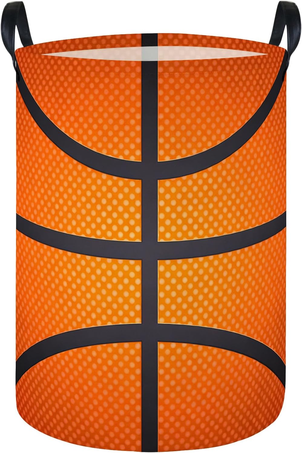 Laundry Hamper Baby Nursery Hamper Waterproof Foldable Kids Laundry Basket Kids Dirty Clothes Hampers Girl Room Decor for Home Gift Baskets(Basketball)