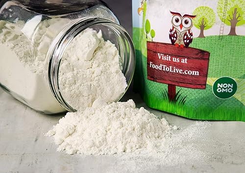 Miniatura 8 de Food to Live Harina de yuca orgánica, 4 libras, sin OMG, polvo de raíz de yuca cruda, 100% pura, kosher, superalimento vegano, paleo, a granel,