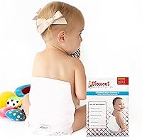 Vista 1 de Diaper Extender - White, Waist Size 13-18 Inches Washable & Reusable Diaper Extension for Disposable Diapers and Cloth Diapers Leakproof Diaper