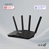 ASUS RT-BE55 Router WiFi 7, 3.6Gbps, 2,000 pies cuadrados, Mesh + Soporte VPN | Seguridad de red de triple nivel, Control Parental incluido, Puerto 2.5G x1, Puertos 1G x4, Soporte VPN 3