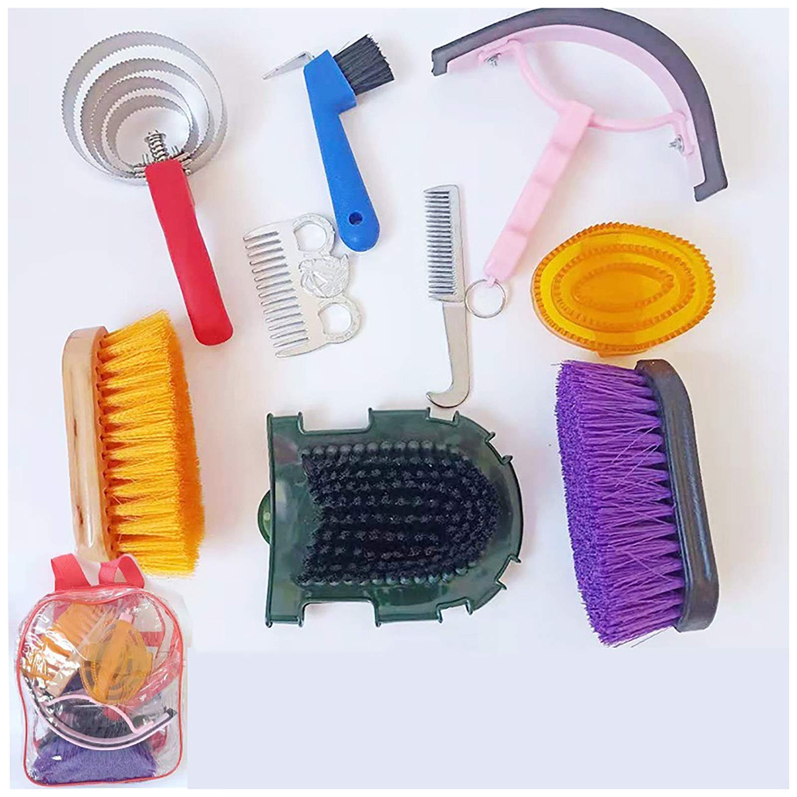 Kit de soins pour chevaux complet pour ne plus jamais perdre vos brosses de pansage