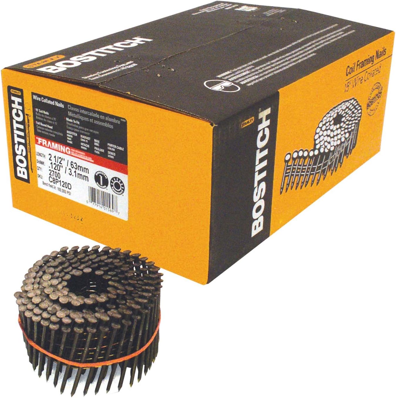 Bostitch Nail,COL,131,PLN,3,D