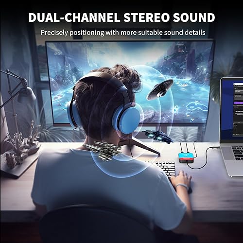 Miniatura 5 de Tarjeta de captura para Nintendo Switch, tarjeta de captura de video y audio 4K, USB C 3.0 1080P 60FPS grabadora HDMI para juegos, transmisión en