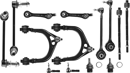 Vista 20 de K640664 Brazo de control delantero inferior trasero compatible con Chrysler 300 2005-2010 Dodge Challenger 2006-2010 Dodge Challenger 2006-2010