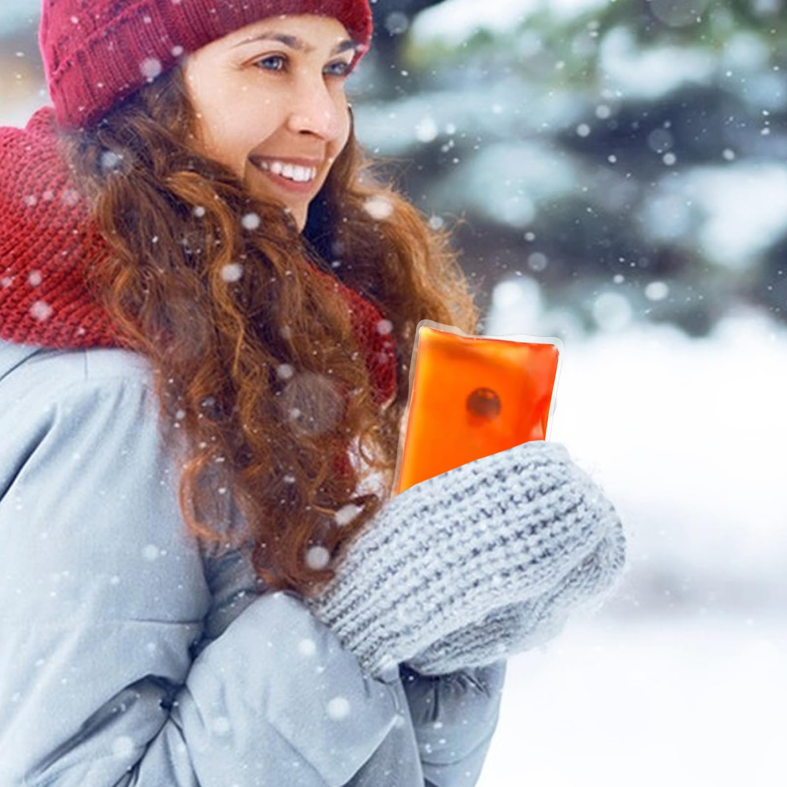 Taschenwärmer – Gel Wärmekissen | 8er Set Rund Quadratisch | Sofortige Wärme per | Wiederverwendbare Knick-Wärmepads | Handwärmer für Unterwegs | Perfekt fürr Weihnachtsmarkt Wandern Arbeit Outd