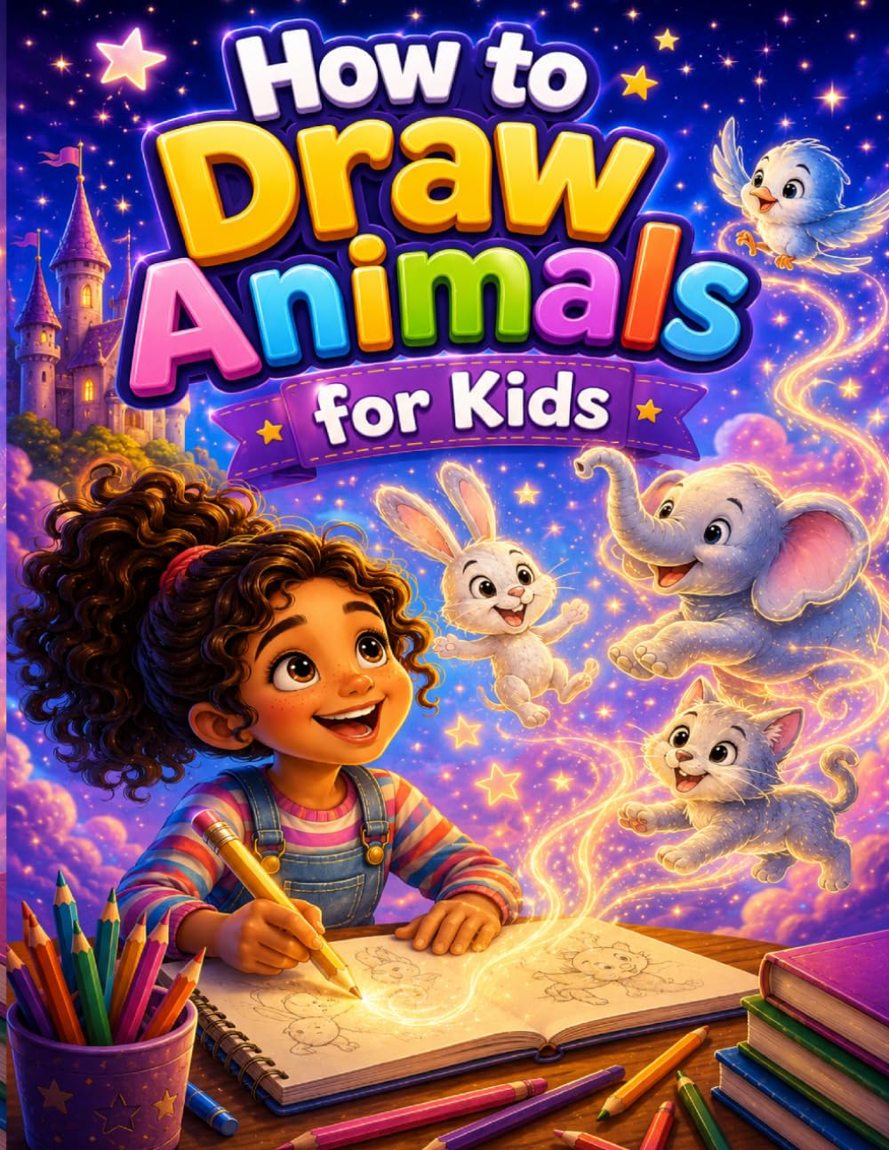 How to Draw Animals for Kids: Learn to Draw Cute Animals Through a Fun Adventure Story