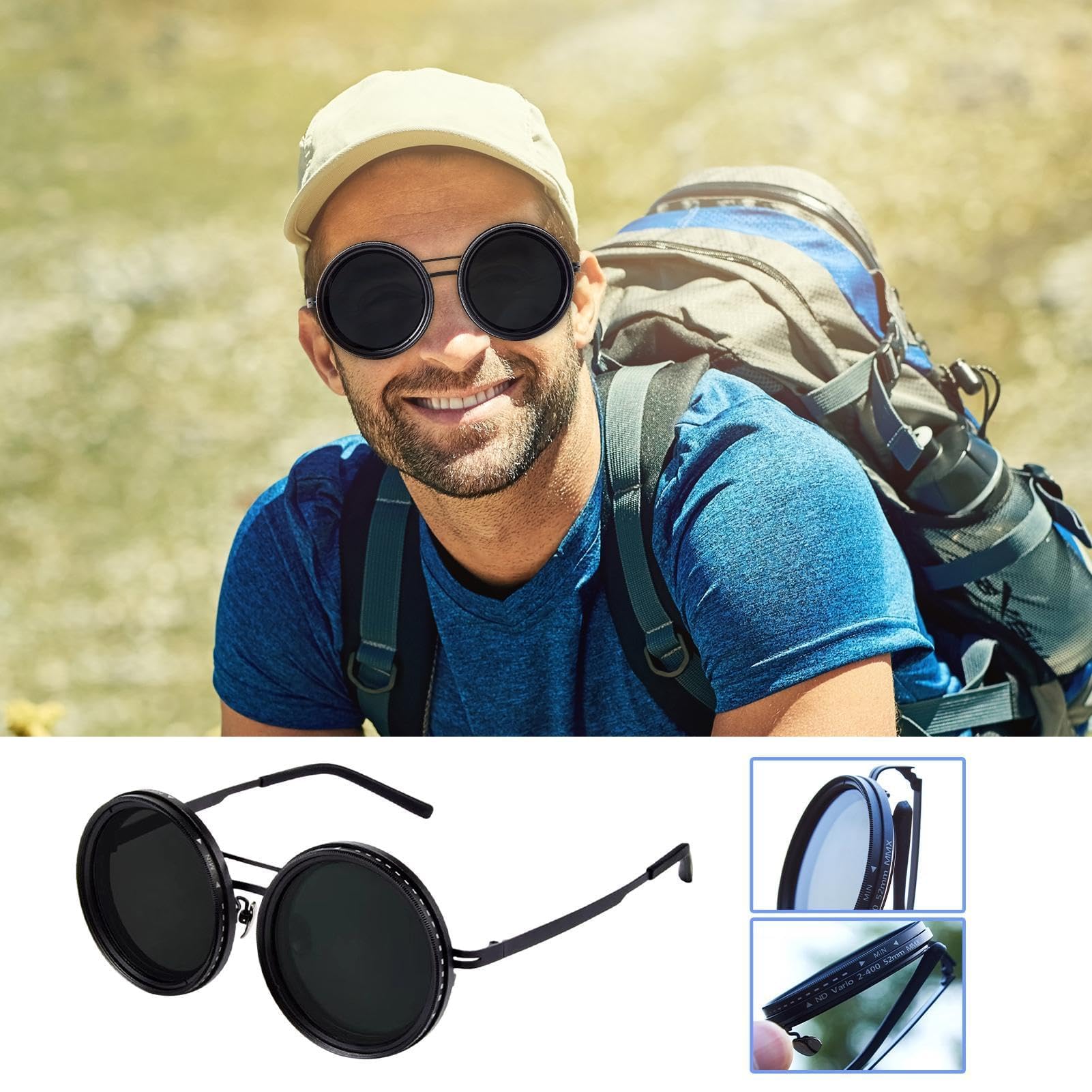 Amazon.co.jp: メンズサングラス偏光、メンズェードサングラス - ND9