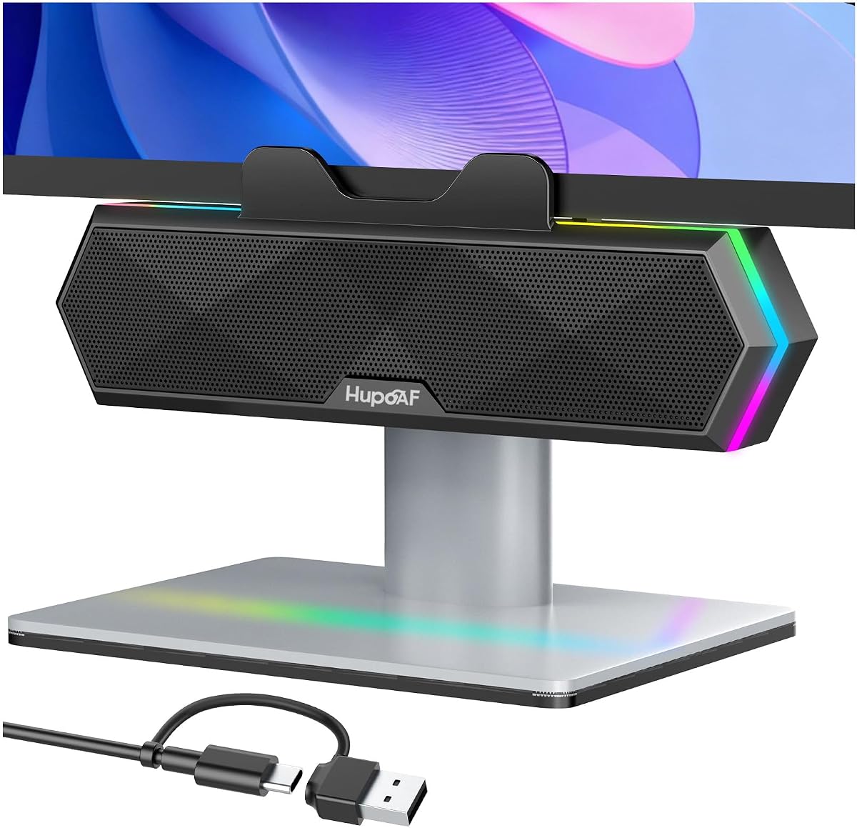 Computer Speakers with RGB Lights