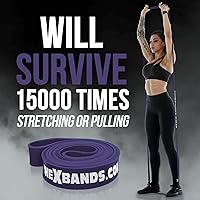 Vista 4 de The x Bands Bandas de resistencia - Bandas de sentadillas - Banda para glúteos - Bandas de dominadas - Bandas de entrenamiento extra fuertes